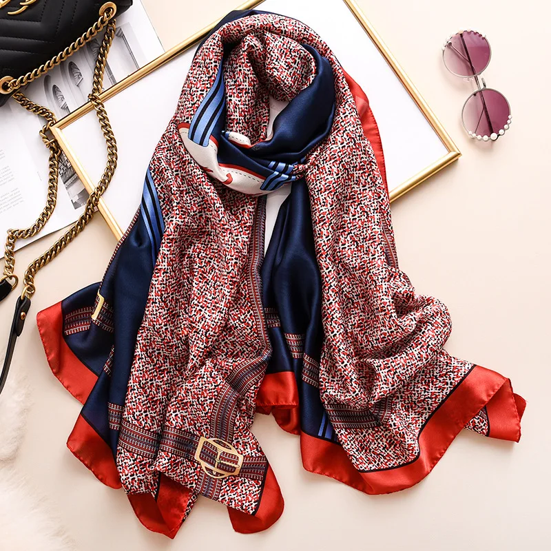 2019 frees shippin printed Silk scarf Women Shawl spring and summer Wrap Designer large Size scarves female beach stoles bandana
2019 frees shippin printed Silk scarf Women Shawl spring and summer Wrap Designer large Size scarves female beach stoles bandana