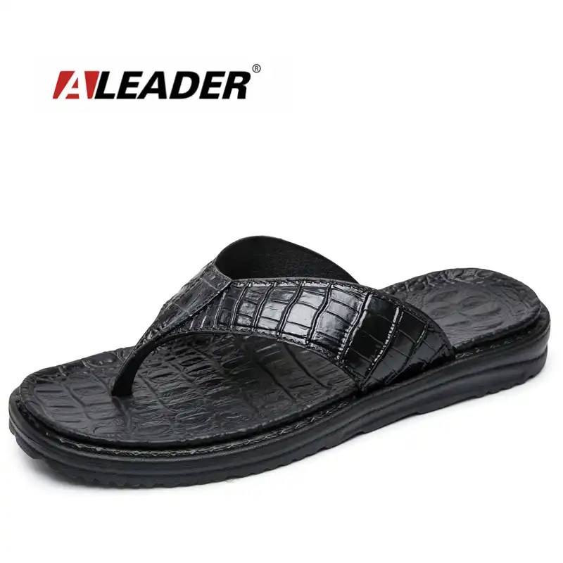 mens soft flip flops