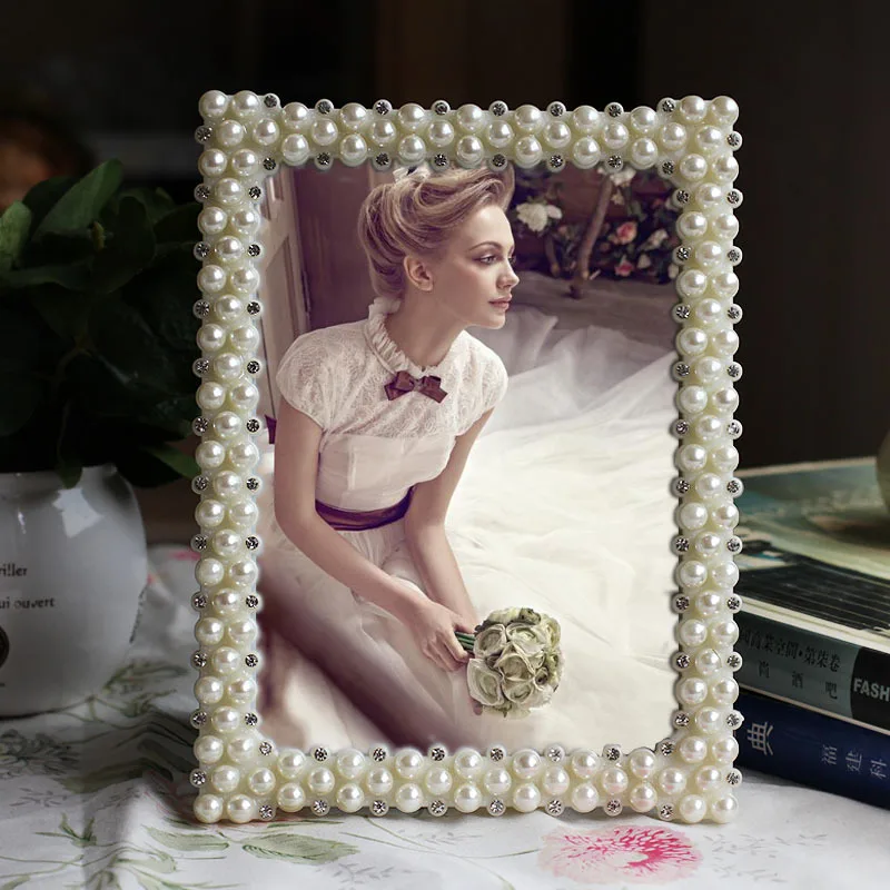 Special Offer !!! Hot Selling! Home Decoration 7" Rectangle Picture Frame Photo Frames With Pearls and Rhinestone Decoration
Special Offer !!! Hot Selling! Home Decoration 7" Rectangle Picture Frame Photo Frames With Pearls and Rhinestone Decoration