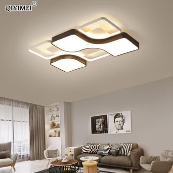 Modern LED Ceiling light White&Black body For Living Room Bedroom Dining room Acrylic Ceiling Lighting Luminaire 
Modern LED Ceiling light White&Black body For Living Room Bedroom Dining room Acrylic Ceiling Lighting Luminaire
