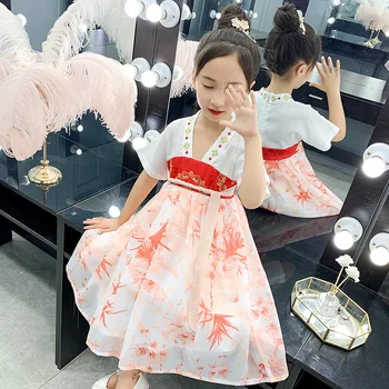 Hanfu Tang Dynasty Traditional Dress Ancient Chinese Costume Kid Girl Baby Princess Fairy Beauty Child Parent-Child Wear SL1073
Hanfu Tang Dynasty Traditional Dress Ancient Chinese Costume Kid Girl Baby Princess Fairy Beauty Child Parent-Child Wear SL1073