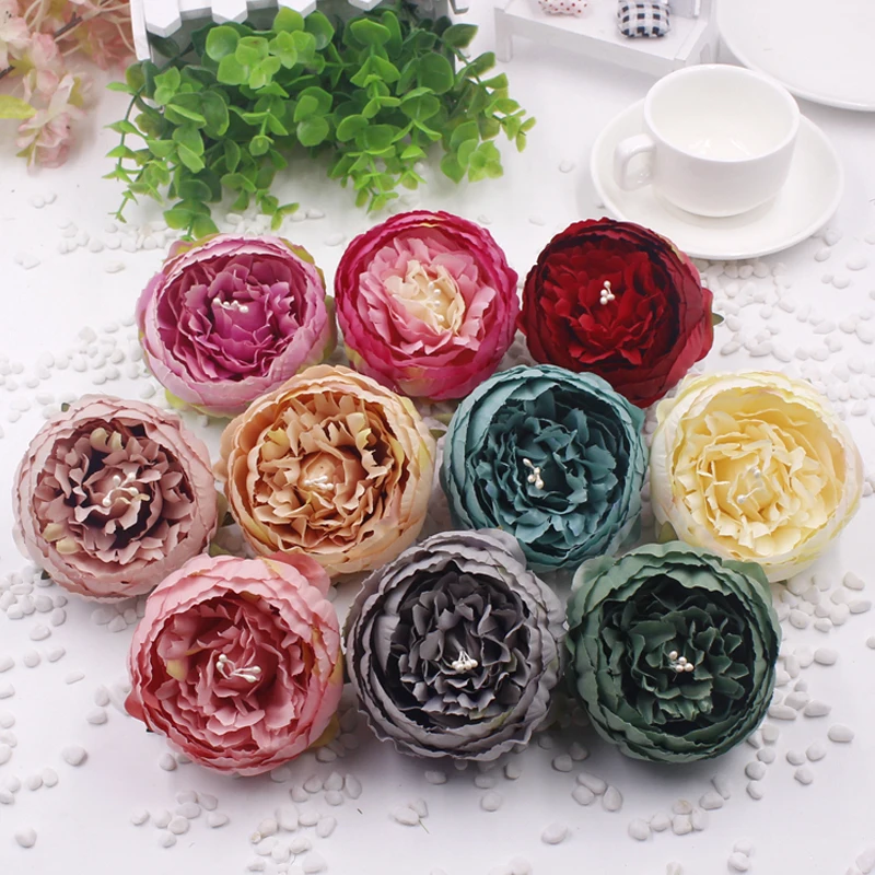 Peony flower head silk Artificial Flowers For Wedding Decor DIY Decorative Wreath Fake Flowers Wedding Birthday Party Decoration
Peony flower head silk Artificial Flowers For Wedding Decor DIY Decorative Wreath Fake Flowers Wedding Birthday Party Decoration