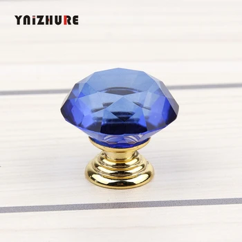 10pcs 30mm Real Top Fashion Kitchen Blue Gold Handles Diamond Crystal Glass Door Drawer Cabinet Furniture Handle Knob Screw
10pcs 30mm Real Top Fashion Kitchen Blue Gold Handles Diamond Crystal Glass Door Drawer Cabinet Furniture Handle Knob Screw