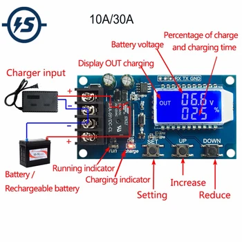 Li-ion Lithium Battery Charger Board Charger Module+Protection BMS Protection Board Module LCD Display 10A/3A DC 6V-60V
Li-ion Lithium Battery Charger Board Charger Module+Protection BMS Protection Board Module LCD Display 10A/3A DC 6V-60V