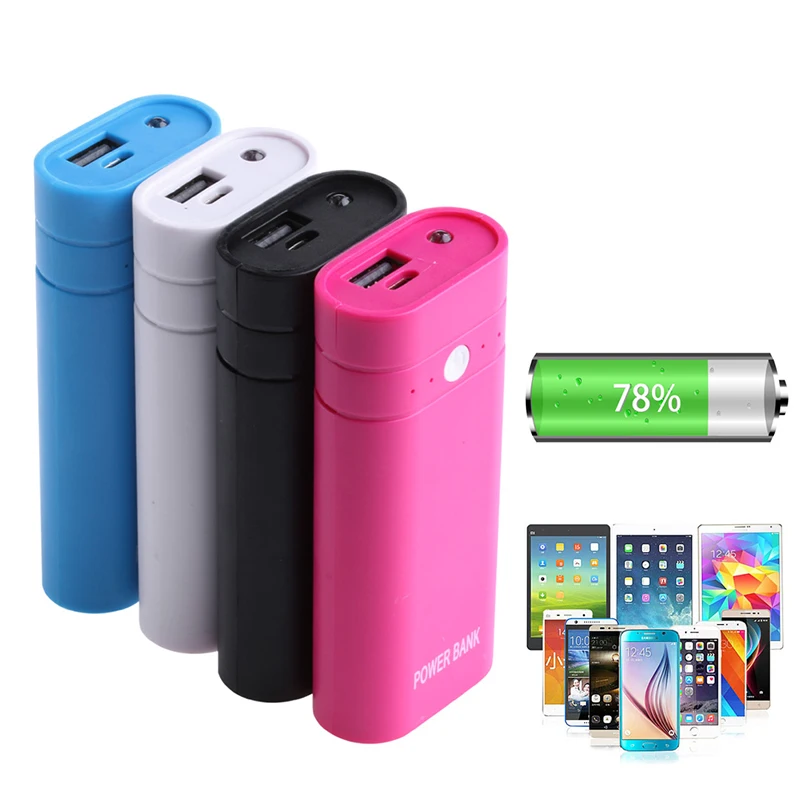 1 PC Portable 2x18650 Battery DIY Box Charger 5V USB Power Bank Case Kit Mobile Phone
1 PC Portable 2x18650 Battery DIY Box Charger 5V USB Power Bank Case Kit Mobile Phone