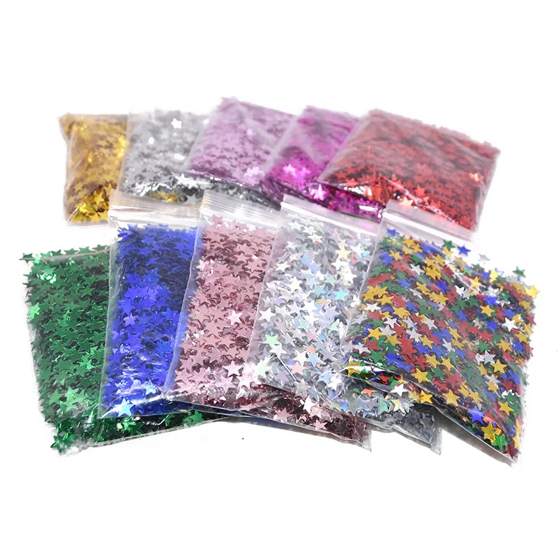15g/bag 6mm/10mm Mini Acrylic Stars Table Confetti Sprinkles for Wedding Birthday Party Decoration Confetti Craft Supplies
15g/bag 6mm/10mm Mini Acrylic Stars Table Confetti Sprinkles for Wedding Birthday Party Decoration Confetti Craft Supplies