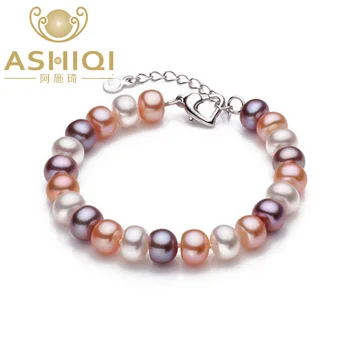 ASHIQI Real Natural Freshwater Pearl Bracelet for Women , handmade bracelets & bangles NEW gift Jewelry
ASHIQI Real Natural Freshwater Pearl Bracelet for Women , handmade bracelets & bangles NEW gift Jewelry