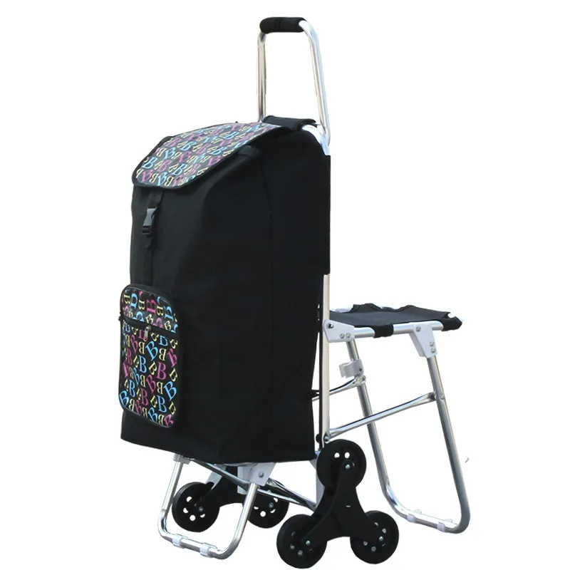 Extra large aluminum alloy folding stool with climbing stairs shopping cart portable shopping cart luggage cart trolley car
Extra large aluminum alloy folding stool with climbing stairs shopping cart portable shopping cart luggage cart trolley car