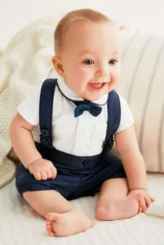 2019 New Baby Boy Clothing Fashion Gentleman Modelling Suit Baby White Short-sleeved T-shirt+Strap Pants 2/Pcs Baby Boy Clothes
2019 New Baby Boy Clothing Fashion Gentleman Modelling Suit Baby White Short-sleeved T-shirt+Strap Pants 2/Pcs Baby Boy Clothes