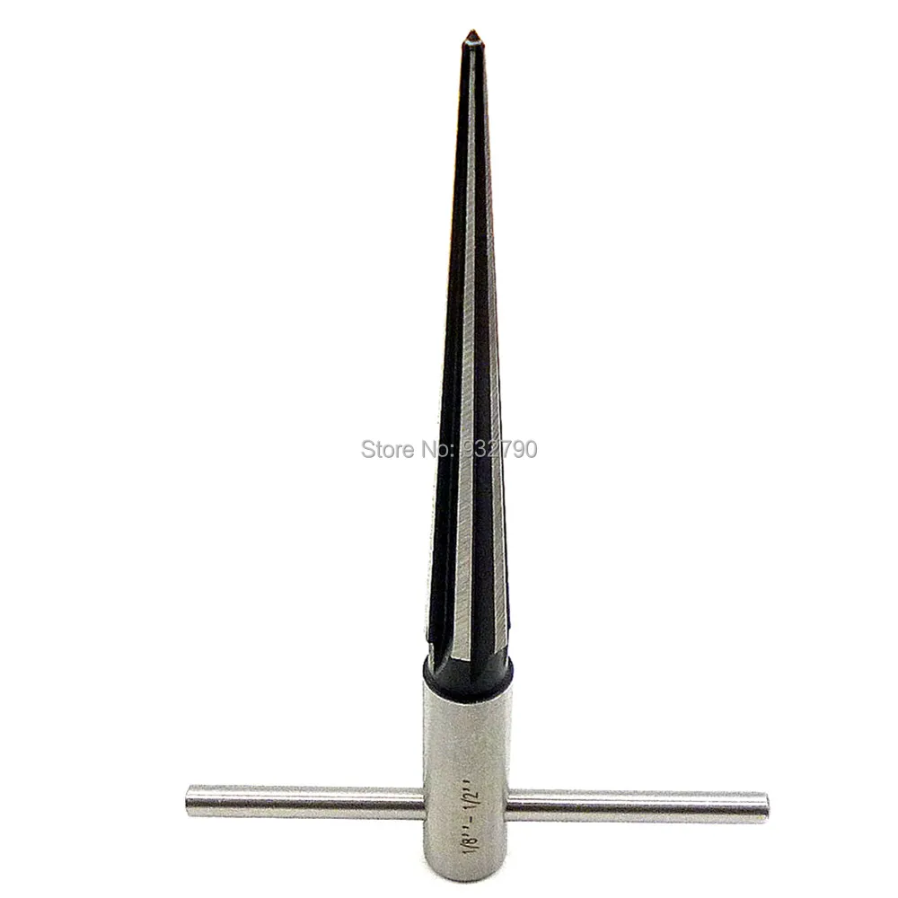 T Handle Woodworker Wood Taper Reamer Tapered Reaming Hole Drill Bit