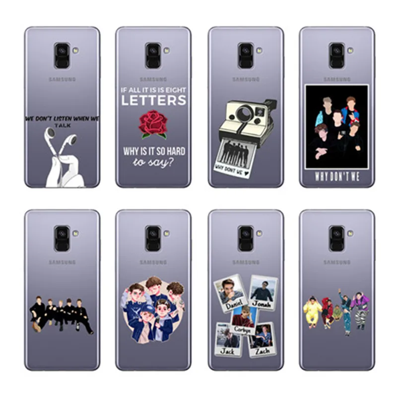 Why dont we 8 Letters Fashion Preto TPU soft Silicon Phone Case For Coque Samsung Glaxy S6 7 8 9 10 Plus Edge Cover
Why dont we 8 Letters Fashion Preto TPU soft Silicon Phone Case For Coque Samsung Glaxy S6 7 8 9 10 Plus Edge Cover