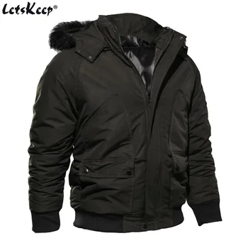 LetsKeep Winter Fur hooded jacket parka Men military Thick Jacket and coats EU size Mens Streetweer Outerwear jacket, MA529
LetsKeep Winter Fur hooded jacket parka Men military Thick Jacket and coats EU size Mens Streetweer Outerwear jacket, MA529