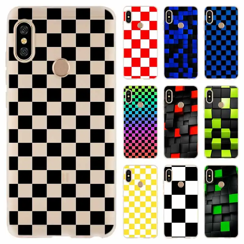 checkerboard Cover For Xiaomi Redmi Note 7 6 5 4 3 pro Case for Redmi 6a s2 5a 5 Plus 4a 4x 3 Pro
checkerboard Cover For Xiaomi Redmi Note 7 6 5 4 3 pro Case for Redmi 6a s2 5a 5 Plus 4a 4x 3 Pro