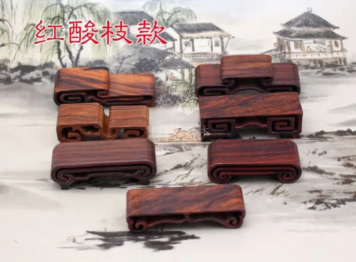 Wholesale odd red wood crafts jade jade agate red sandalwood wood black books a few small base
Wholesale odd red wood crafts jade jade agate red sandalwood wood black books a few small base
