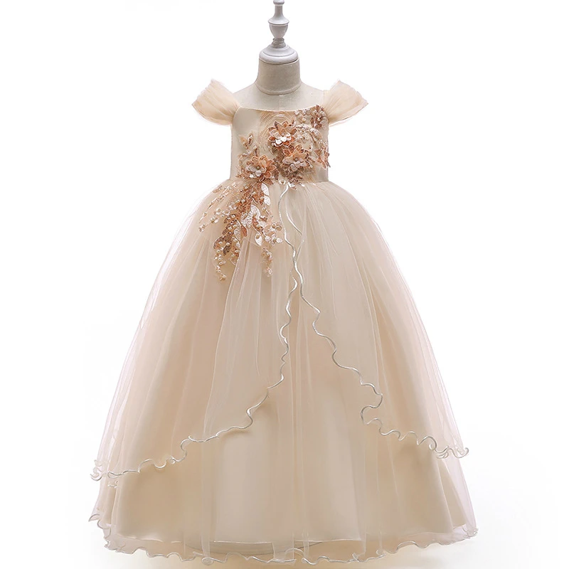 MQATZ Girl Long Dress One-shoulder Applique Mesh Princess Dress Irregular Costumes Kid Dress Formal Dresses For Young Girls
MQATZ Girl Long Dress One-shoulder Applique Mesh Princess Dress Irregular Costumes Kid Dress Formal Dresses For Young Girls