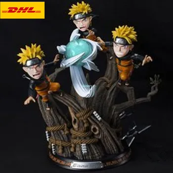 

14" Statue NARUTO Bust The Fire Nation Full-Length Portrait Uzumaki Naruto GK Action Figure Collectible Model Toy BOX 35CM Z1088