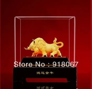 YZ-R1089 CBRL gold craft/24K gold craft/art gift/Rare VINTAGE BULL COW Gold STATUE antique home decor fengshui Artwork
YZ-R1089 CBRL gold craft/24K gold craft/art gift/Rare VINTAGE BULL COW Gold STATUE antique home decor fengshui Artwork