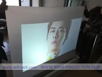 DfLabs LOW-COST , white / milkwhite color rear projection film/foil 10.5 square meter ( 1.524 m * 7 m ) 
DfLabs LOW-COST , white / milkwhite color rear projection film/foil 10.5 square meter ( 1.524 m * 7 m )