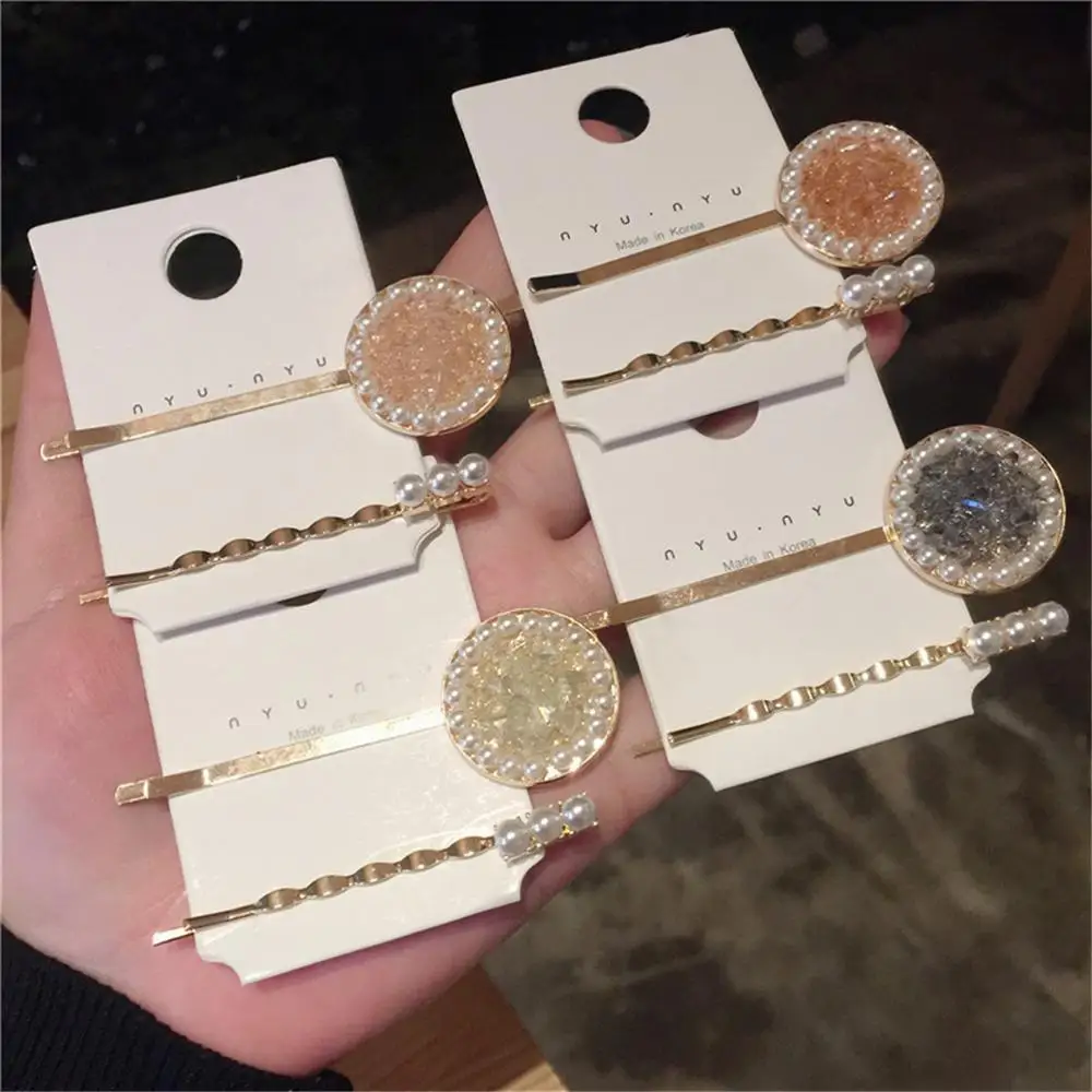 2Pcs/Set Women Barrettes Set Pearl Rhinestone Hair Clips For Girls Hair Accessories Circle Hairgrips Headwear
2Pcs/Set Women Barrettes Set Pearl Rhinestone Hair Clips For Girls Hair Accessories Circle Hairgrips Headwear