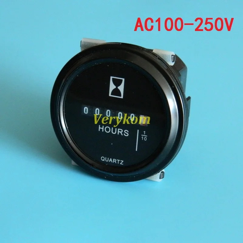 Mechanical AC 100-250V 100% High Quality 6 Digits Digital Hour Meter Time Counter Quartz Timer Hourmeter ( 0 to 99999.9 Hours)
Mechanical AC 100-250V 100% High Quality 6 Digits Digital Hour Meter Time Counter Quartz Timer Hourmeter ( 0 to 99999.9 Hours)