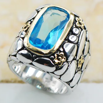 Crystal Zircon 925 Sterling Silver Top Quality Fancy Jewelry wedding Ring Size 6.5 7.5 8.5 9.5 10.5 F1147 
Crystal Zircon 925 Sterling Silver Top Quality Fancy Jewelry wedding Ring Size 6.5 7.5 8.5 9.5 10.5 F1147