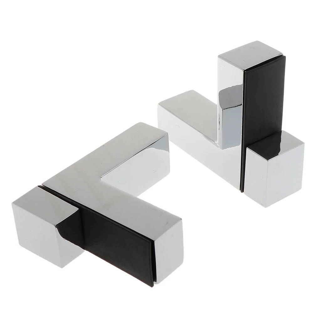 Glass Shelf Bracket Glass Clamp for 3-33mm Wood or Glass Shelves Solid Metal Adjustable Wall Mount 2 Pack, Brushed Nickel Glass Shelf Bracket Glass Clamp for 3-33mm Wood or Glass Shelves Solid Metal Adjustable Wall Mount 2 Pack, Brushed Nickel
