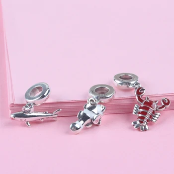 ZMZY New Design Original Pure 925 Sterling Silver Charms Shark Pendant Beads Snake chain Bracelets DIY Women Jewelry Gift
ZMZY New Design Original Pure 925 Sterling Silver Charms Shark Pendant Beads Snake chain Bracelets DIY Women Jewelry Gift