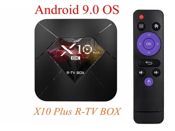 X10 Plus TV Box Android 9.0 Allwinner H6 Quad Core 4GB 32GB 64GB 2.4G WiFi USB3.0 Support 6K*4K H.265 VP9 Smart Media Player
X10 Plus TV Box Android 9.0 Allwinner H6 Quad Core 4GB 32GB 64GB 2.4G WiFi USB3.0 Support 6K*4K H.265 VP9 Smart Media Player