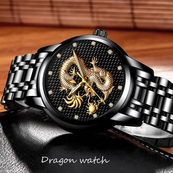 LIGE Mens Watches Top Brand Luxury Quartz Watch Men Casual Waterproof Gold Dragon Full Steel Sport Wrist Watch Relogio Masculino
LIGE Mens Watches Top Brand Luxury Quartz Watch Men Casual Waterproof Gold Dragon Full Steel Sport Wrist Watch Relogio Masculino
