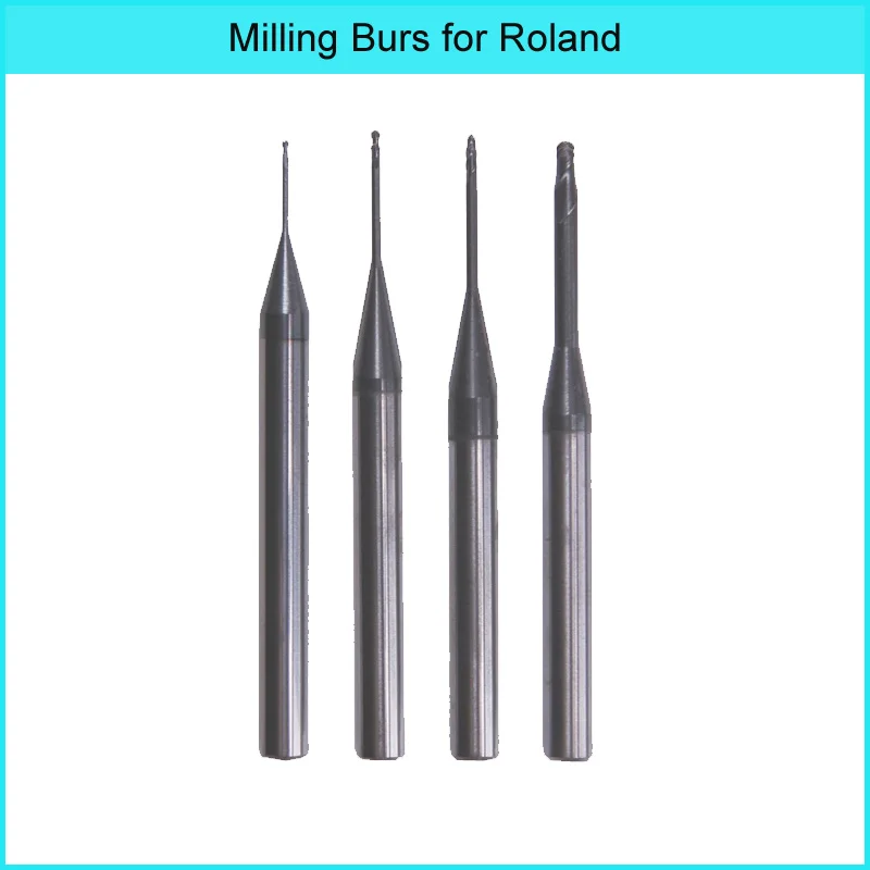 3 pcs/lot dental cad cam milling burs with DLC&DC coating for Roland DWX 50 CAD CAM milling system
3 pcs/lot dental cad cam milling burs with DLC&DC coating for Roland DWX 50 CAD CAM milling system