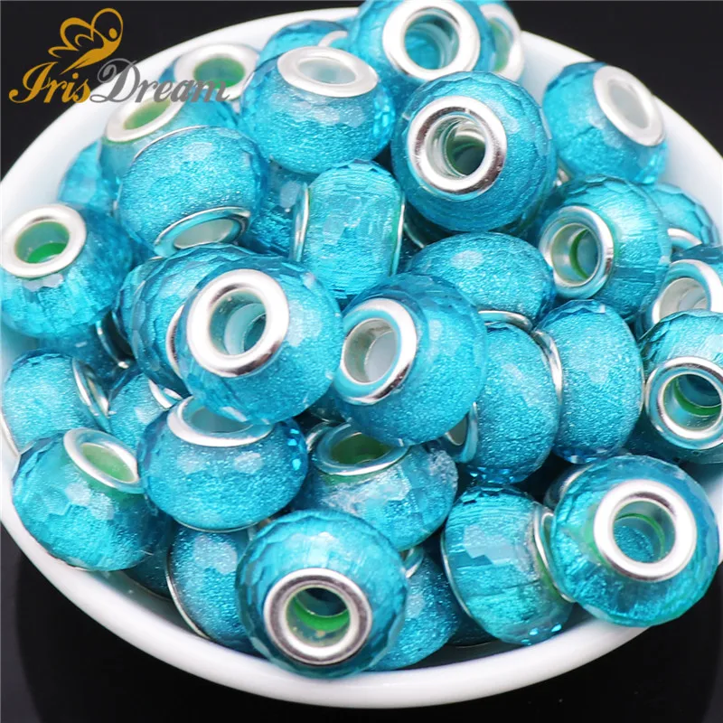 20Pcs Glitter Cut Faceted Spacer Rondelle Beads for Jewelry Making Big Hole European Beads fit Pandora Bracelet Chain Necklace
20Pcs Glitter Cut Faceted Spacer Rondelle Beads for Jewelry Making Big Hole European Beads fit Pandora Bracelet Chain Necklace