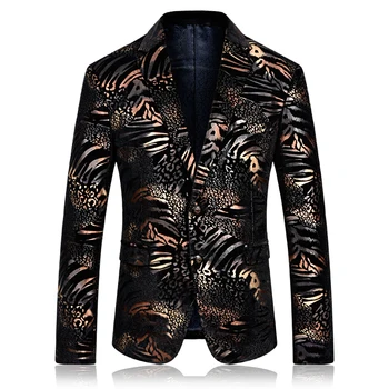 Cigna Gold Jacquard Long Sleeve Blazer Jackets Mens Elegant Men Suit Jacket Wedding Banquet Male Coats Size S 4XL
Cigna Gold Jacquard Long Sleeve Blazer Jackets Mens Elegant Men Suit Jacket Wedding Banquet Male Coats Size S 4XL