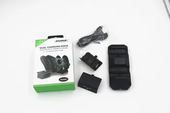 Dual Wireless Controller Charger Charging Station with 1200mAh Battery Pack USB Cable for Xbox One X/S
Dual Wireless Controller Charger Charging Station with 1200mAh Battery Pack USB Cable for Xbox One X/S