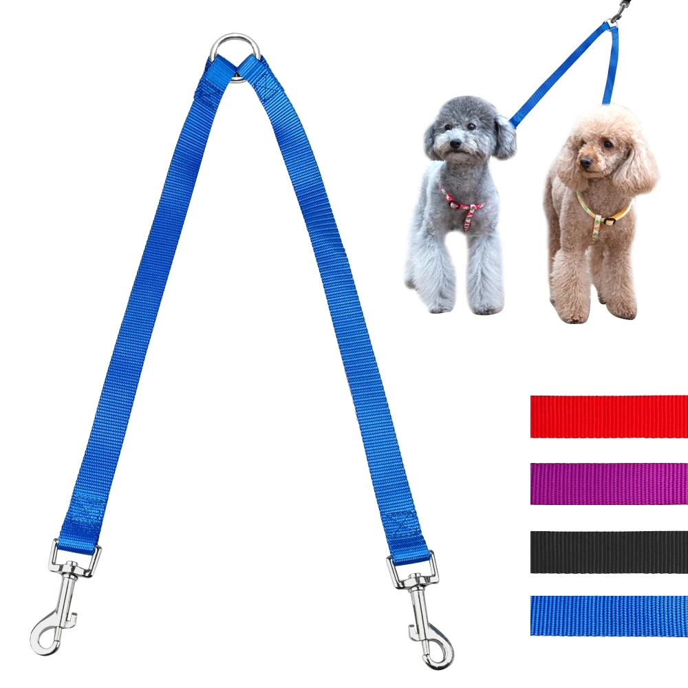 Double Dog Leash No Tangle Leash for 2 Dogs 2 Way Leashes Nylon Pet Leash Puppy Leads For Walking Two Dogs
Double Dog Leash No Tangle Leash for 2 Dogs 2 Way Leashes Nylon Pet Leash Puppy Leads For Walking Two Dogs