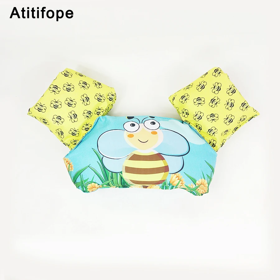 Little bee pattern Safe big buoyancy Bright colors Child swimming arm circle learning swim vest Swimming pool accessories
Little bee pattern Safe big buoyancy Bright colors Child swimming arm circle learning swim vest Swimming pool accessories