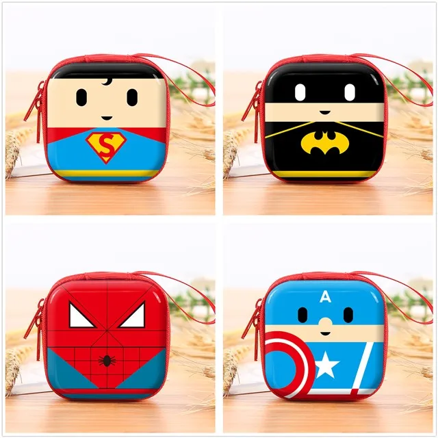 1pcs Superhero Superman Cartoon Tinplate Flocking Mini Storage Bags Folded Bag Headset Key Coin Purse Kids Gift Bag
1pcs Superhero Superman Cartoon Tinplate Flocking Mini Storage Bags Folded Bag Headset Key Coin Purse Kids Gift Bag
