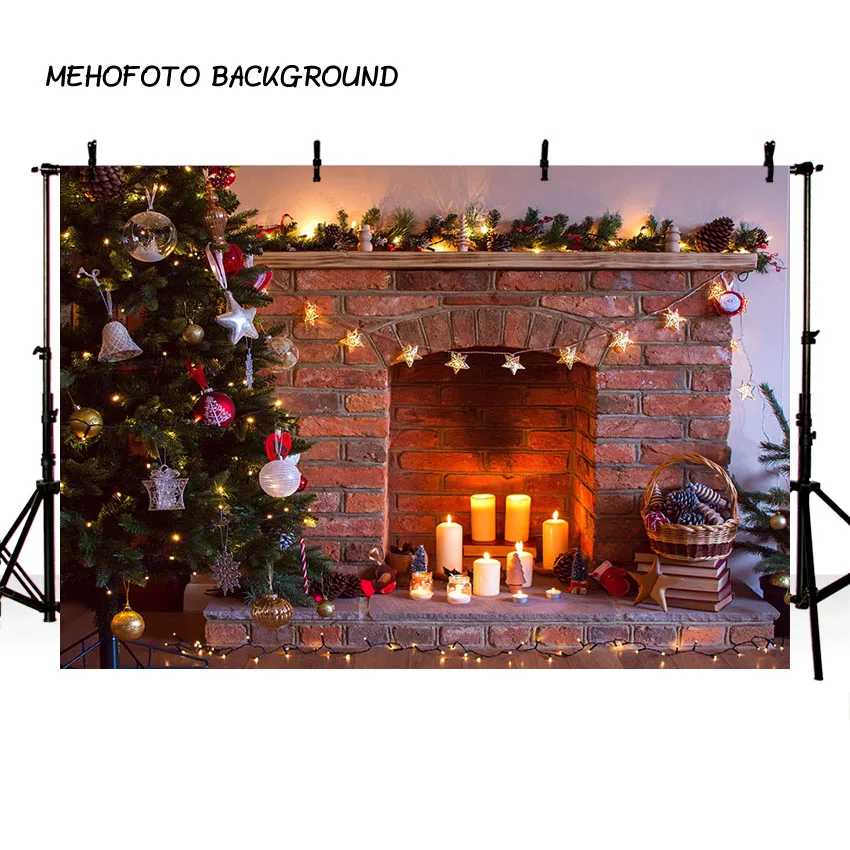 MEHOFOTO Christmas Tree Interior Fireplace Photography Backgrounds New Year Decor Customized Photographic Backdrop Photo Studio
MEHOFOTO Christmas Tree Interior Fireplace Photography Backgrounds New Year Decor Customized Photographic Backdrop Photo Studio