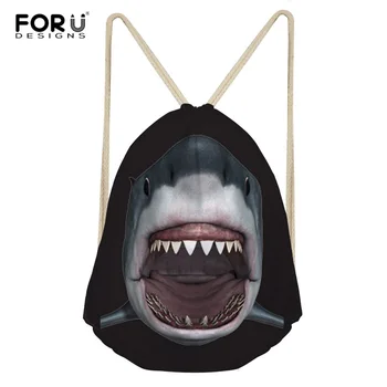 FORUDESIGNS Drawstring Women Backpack Small Cartoon Shark Animal Printed Women Softback Bagpack School Girls Drawstring Bags
FORUDESIGNS Drawstring Women Backpack Small Cartoon Shark Animal Printed Women Softback Bagpack School Girls Drawstring Bags