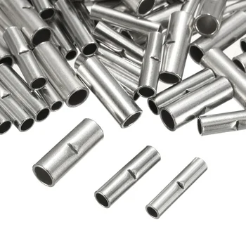 100x Butt Splice Connectors 10mm Copper 22-10AWG Tinned Splice Crimp Terminal Sleeve Cable Heat Shrink Tube Sleeving Kits
100x Butt Splice Connectors 10mm Copper 22-10AWG Tinned Splice Crimp Terminal Sleeve Cable Heat Shrink Tube Sleeving Kits