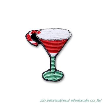 cocktail cup badge Metal silk handmade embroidery pin's Distinctive clothes badges clothes bag cap badges for clothes
cocktail cup badge Metal silk handmade embroidery pin's Distinctive clothes badges clothes bag cap badges for clothes