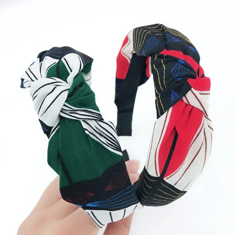 Fashion Women Hairband Knot Hair Accessories Cotton Plaid British Style Striped Fabric Headband Girls Headwear Boho Hair Band
Fashion Women Hairband Knot Hair Accessories Cotton Plaid British Style Striped Fabric Headband Girls Headwear Boho Hair Band