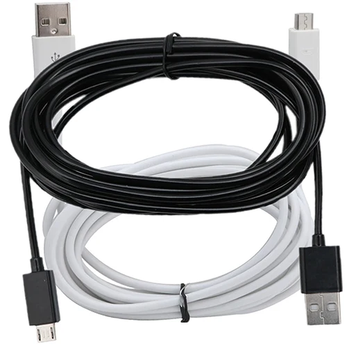 Фото Длинный зарядный кабель Micro USB 3 метра для контроллера PS4 Xbox One | Электроника