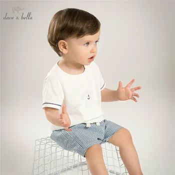 DB5184 dave bella summer baby boys clothing sets white top striped shorts child set infant clothes kids sets baby costumes
DB5184 dave bella summer baby boys clothing sets white top striped shorts child set infant clothes kids sets baby costumes