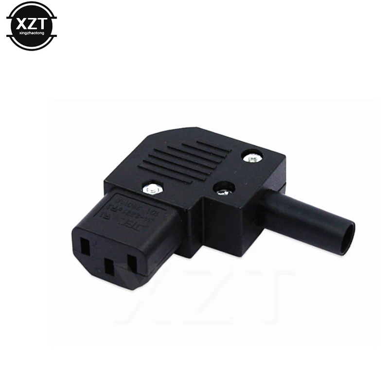 1PCS POWER Plug IEC C13 Left Angle Rewirable Horizontal Connector 125V-250V 10A C13 90 Degree Plug for traveller Home Use
1PCS POWER Plug IEC C13 Left Angle Rewirable Horizontal Connector 125V-250V 10A C13 90 Degree Plug for traveller Home Use