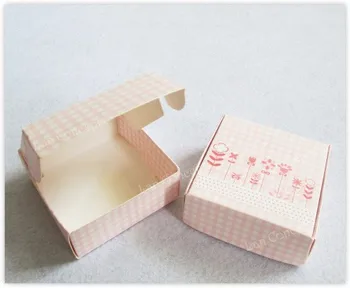 7.5*7.5*3cm pink flower 90pcs/lot Free Shipping DIY Favor cardboard Handmade Soap Box Folded Gift Package 
7.5*7.5*3cm pink flower 90pcs/lot Free Shipping DIY Favor cardboard Handmade Soap Box Folded Gift Package