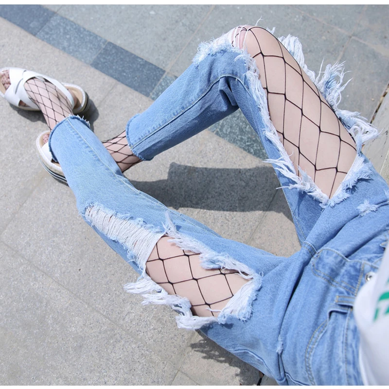 AS47 Womens Hole Denim Casual Gradient Color Jeans Vintage Pocket Plus Size Pencil Ripped Skinny Jeans
AS47 Womens Hole Denim Casual Gradient Color Jeans Vintage Pocket Plus Size Pencil Ripped Skinny Jeans