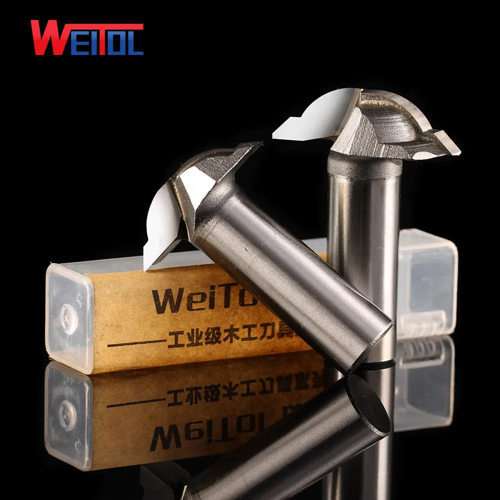 Weitol 1 pcs 1/2 inch Woodworking Cutter carbide CNC carving machine tool bit Oblique arc Carver Bit Special trimming cutter
Weitol 1 pcs 1/2 inch Woodworking Cutter carbide CNC carving machine tool bit Oblique arc Carver Bit Special trimming cutter