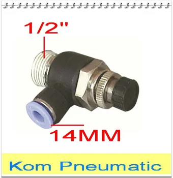 10pcs/lot SL 14MM-1/2" Pneumatic Throttle Valve,Quick Push In Air Fitting For 14MM Tube 1/2" Thread SL14-04 Flow Controller
10pcs/lot SL 14MM-1/2" Pneumatic Throttle Valve,Quick Push In Air Fitting For 14MM Tube 1/2" Thread SL14-04 Flow Controller