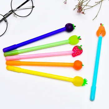 24 pcs/Lot Fruit gel pen Strawberry Pineapple Pear Black color pens 0.5mm Wholesale Stationery Office School supplies DB746
24 pcs/Lot Fruit gel pen Strawberry Pineapple Pear Black color pens 0.5mm Wholesale Stationery Office School supplies DB746