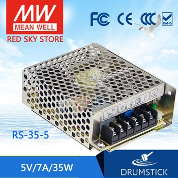 Steady MEAN WELL RS-35-5 5V 7A meanwell RS-35 5V 35W Single Output Switching Power Supply
Steady MEAN WELL RS-35-5 5V 7A meanwell RS-35 5V 35W Single Output Switching Power Supply